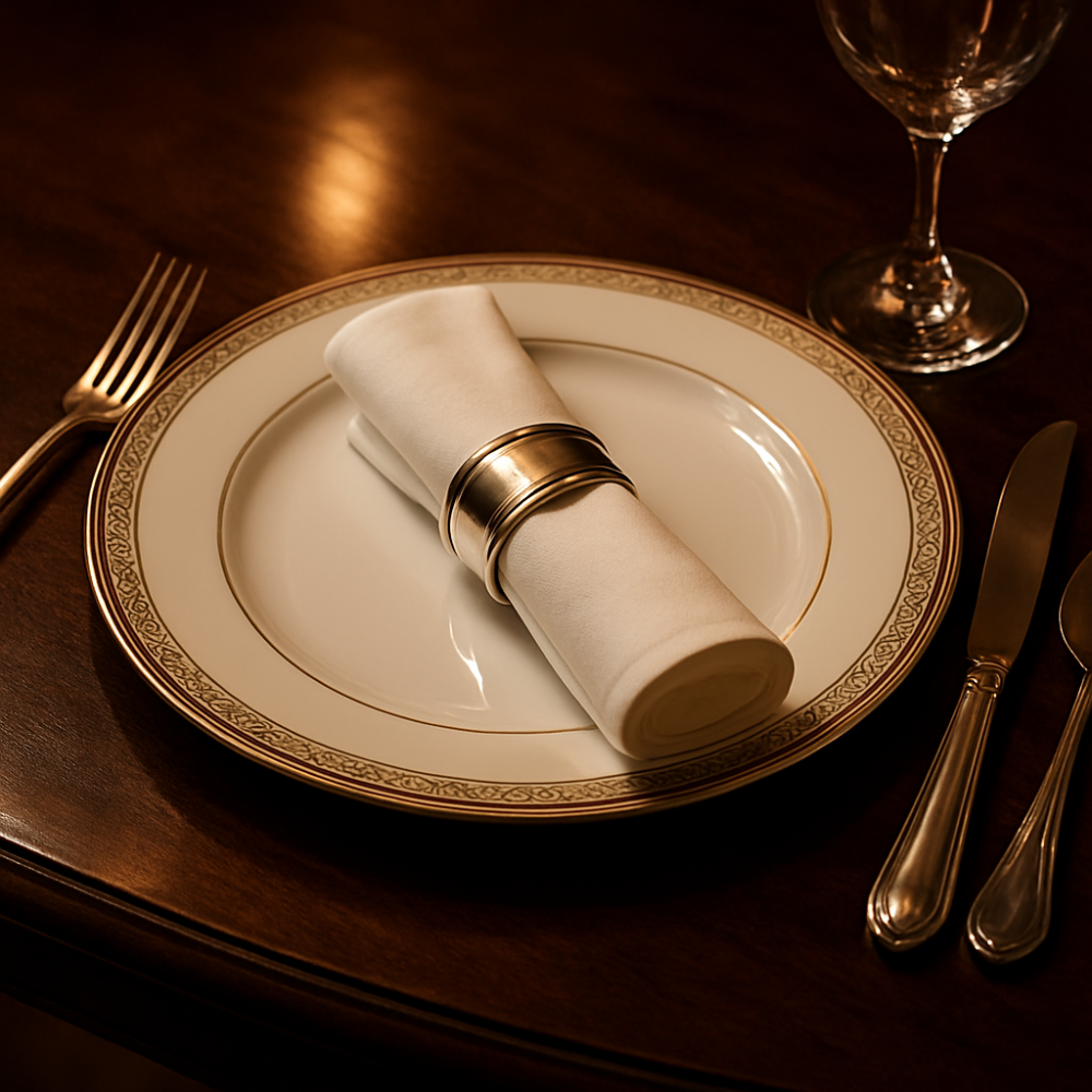 Sterling Silver Napkin Ring Collection