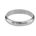 Sterling silver engraved bangle bracelet 12mm, polished finish, front view