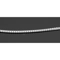 Sterling silver chains, front view