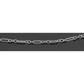 Sterling silver chains, front view