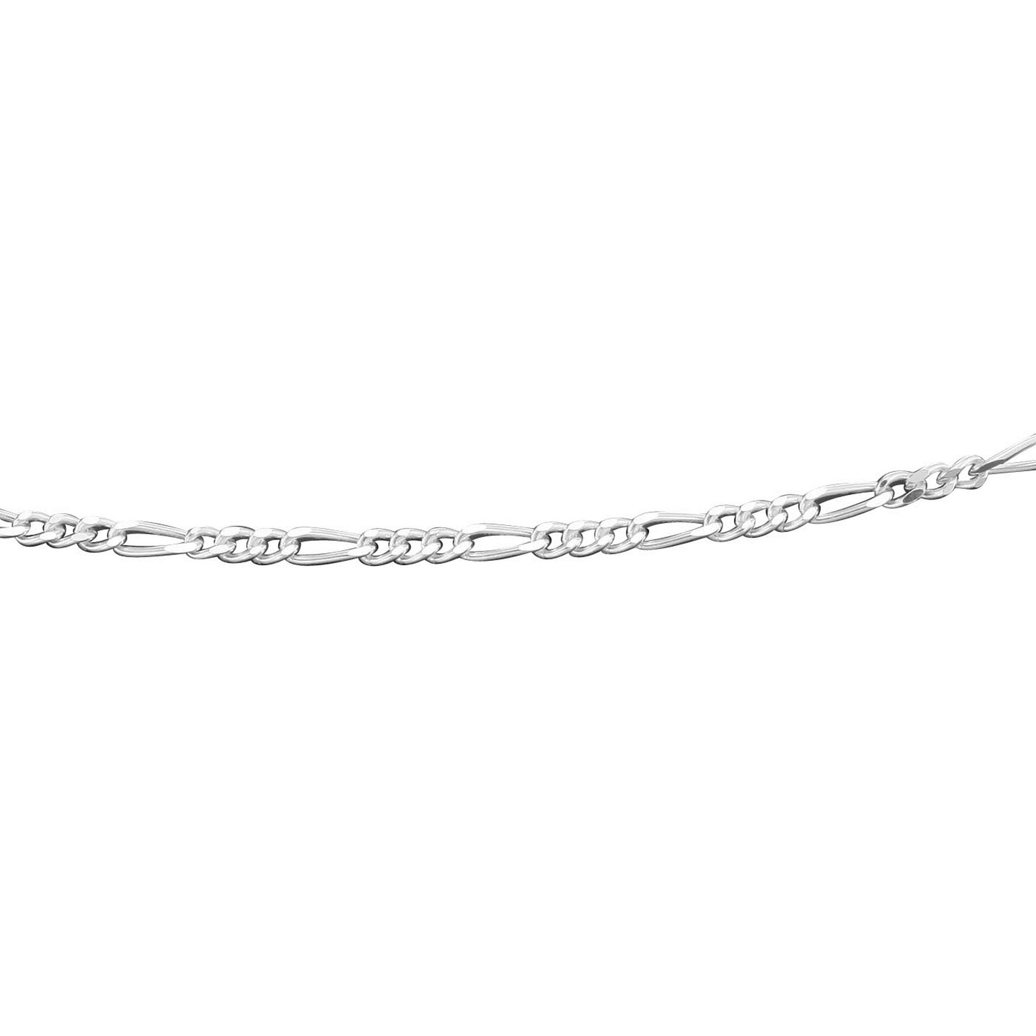 Sterling silver chains, front view