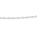 Sterling silver chains, front view