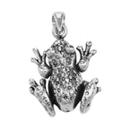 Sterling silver charms, front view