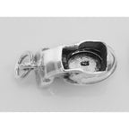 Detail view of Movable Toilet Charm Pendant Lid Opens - Potty highlighting design details