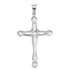 Sterling silver pendants, front view