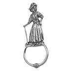 Sterling silver brooches / pins, front view