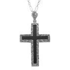 Black Onyx, Onyx, sterling silver pendants, front view