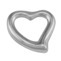 Sterling silver pendants, front view