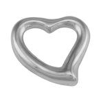 Sterling silver pendants, front view