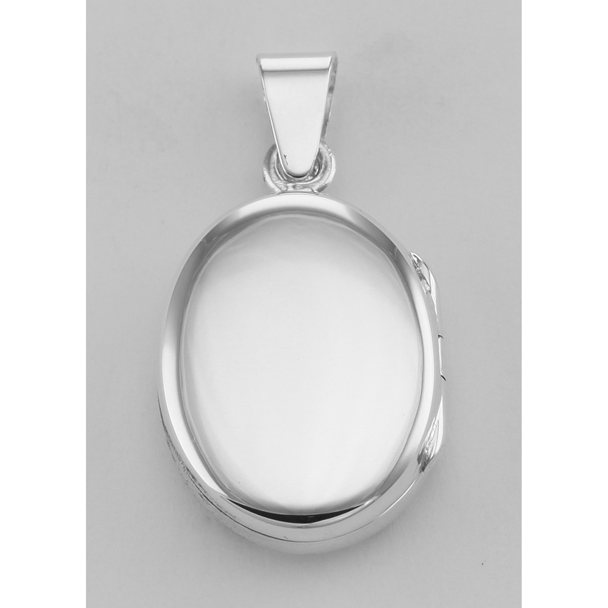 Detail view of Oval Filigree Locket - Aromatherapy Locket highlighting design details