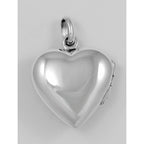 Detail view of Rose Heart Filigree Locket highlighting design details
