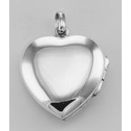 Detail view of Large Filigree Floral Heart Locket - Aromatherapy Locket highlighting design details