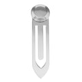Sterling silver bookmarks, front view