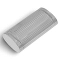 Sterling silver pillboxes, front view