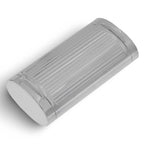 Sterling silver pillboxes, front view