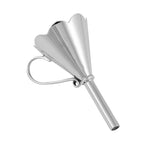 Sterling silver perfume pendants, front view