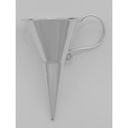 Detail view of Perfume Funnel - Large highlighting design details