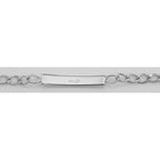 Detail view of ID Bracelet - Baby Boy - Children's Engravable - Made in USA highlighting design details