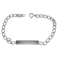 Sterling silver baby gifts, front view