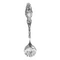 Sterling silver spoons, front view