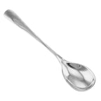 Sterling silver spoons, front view