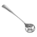 Sterling silver spoons, front view