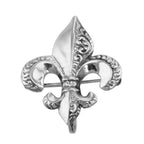 Sterling silver brooches / pins, front view