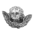 Sterling silver brooches / pins, front view