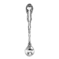 Sterling silver spoons, front view