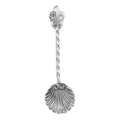 Sterling silver spoons, front view