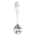 Sterling silver spoons, front view
