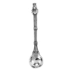 Sterling silver spoons, front view