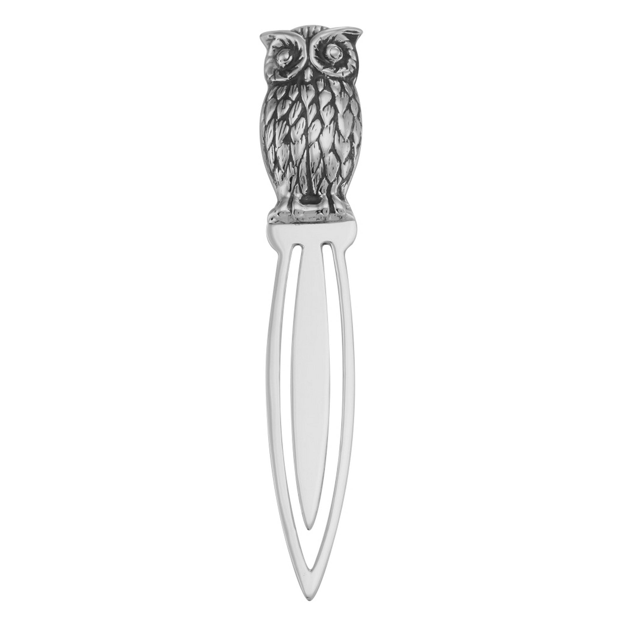Sterling silver bookmarks, front view