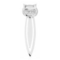 Sterling silver bookmarks, front view