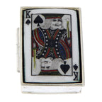 Sterling silver pillboxes, front view