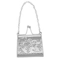 Antique style, sterling silver lockets, front view