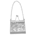 Antique style, sterling silver lockets, front view