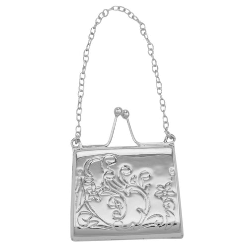 Antique style, sterling silver lockets, front view
