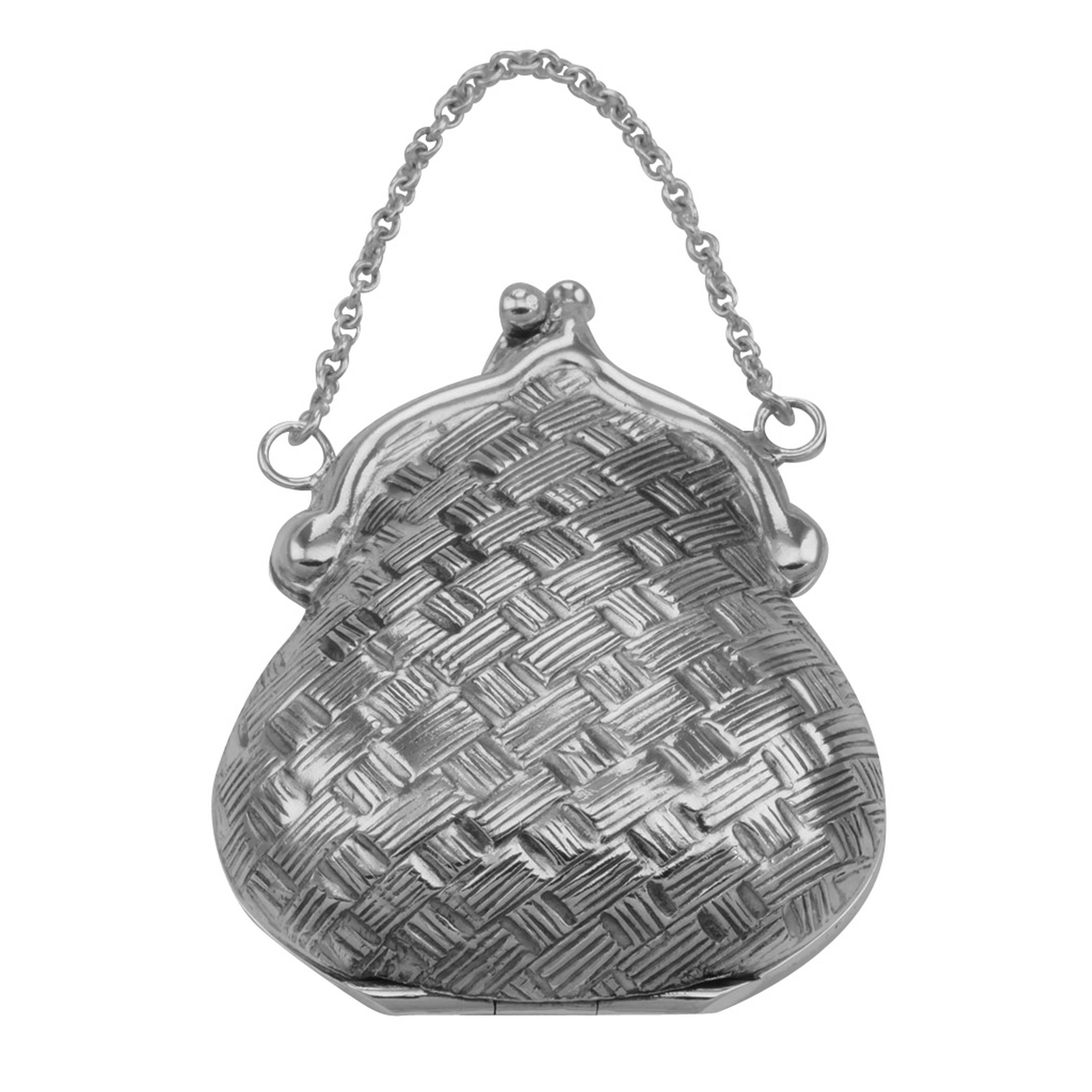 Antique style, sterling silver lockets, front view
