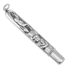 Sterling silver sewing accessories, front view