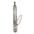Sterling silver sewing accessories, front view