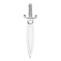 Sterling silver bookmarks, front view