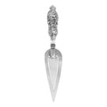 Victorian style, sterling silver bookmarks, front view