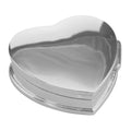Sterling silver pillboxes, front view