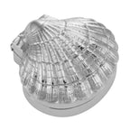 Antique style, sterling silver pillboxes, front view